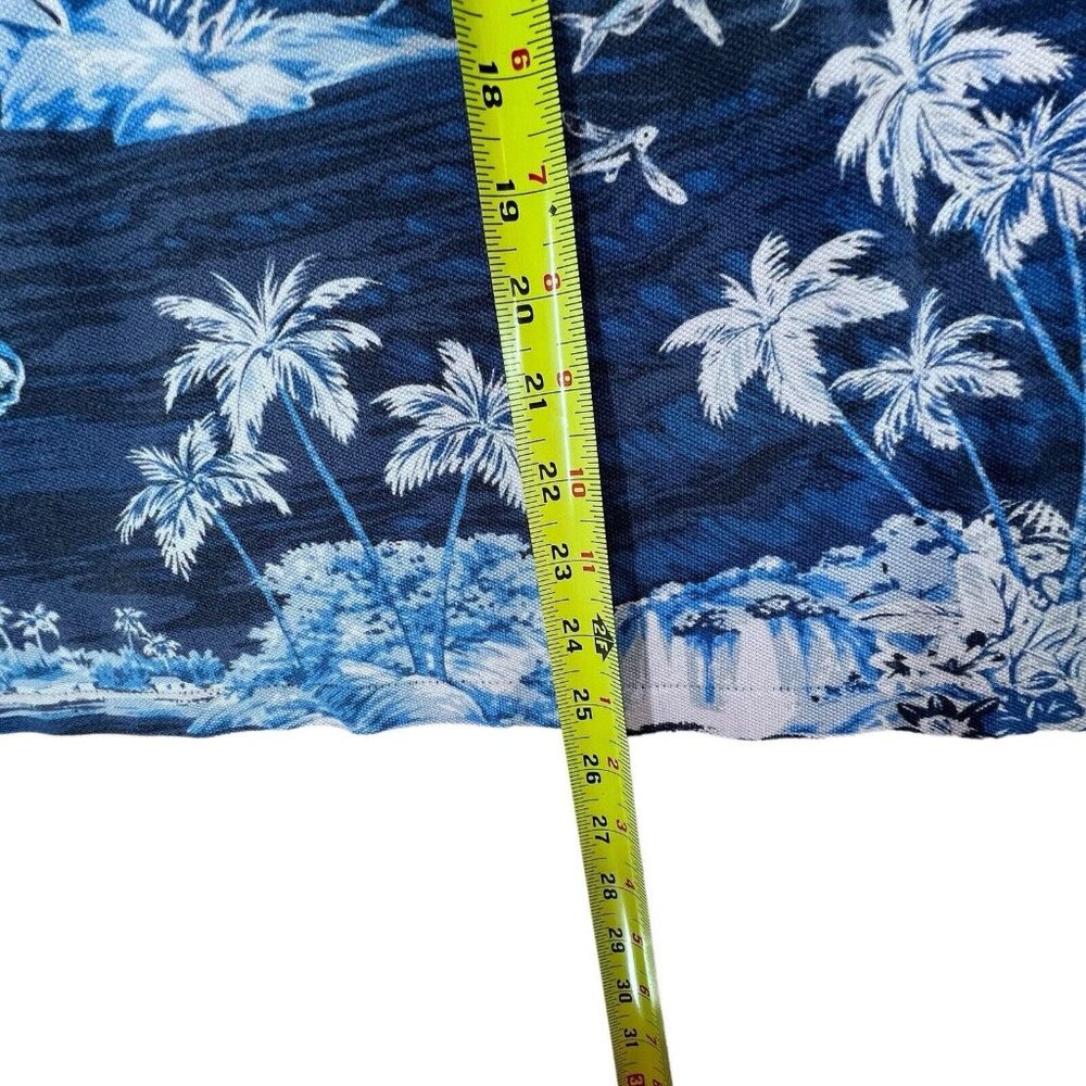 Polo Ralph Lauren Tropical Fish Shirt All Over Mens Med Blue Button Down Classic - Picture 14 of 14